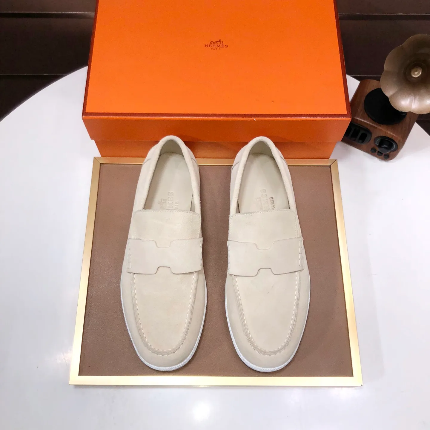 Men's shoes💰560💰[HERMES] (cowhide lining)🍀Italian top luxury🍀He does not pursue novel styles and gorgeous colors, but attracts the favor of successful men with his flawless, elegant and classic style. Formal leather shoes This very comfortable, simple and stable style allows you to easily match any style! The pattern is absolutely 1:1 refined from the original case, and we strive for excellence in materials, imported cowhide + cowhide lining💪💪💪extraordinary texture👍! .Code number: 39-45 (45 customized)